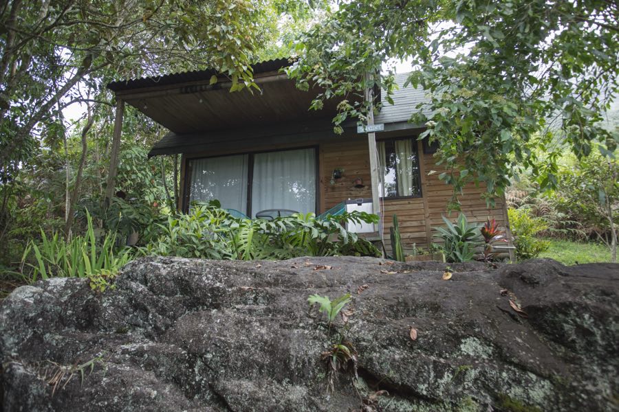 San Vicente cabin in the forest